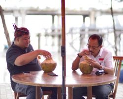 Jemput Bola Ekonomi Surabaya, Cak Ji Tinjau THP Kenjeran 