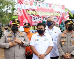 Polda Jatim Gelar Pelatihan Tqnggap Bencana di Nganjuk