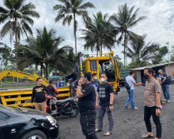 14 Alat Berat di Turunkan, Polda Jatim Bantu Evakuasi Korban Semeru