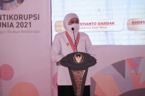 Forkopimda Jatim Peringati Hari Anti Korupsi Sedunia, KPK Apresiasi Gubernur