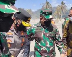 Jelang Kunjungan Wapres ke Lumajang TNI-Polri Amankan Lokasi
