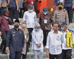 Pasar Besar Ngawi Diresmikan Presiden RI Beserta Forkopimda Jatim