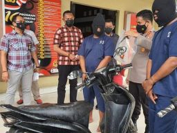 Cari Kerja Nyambi Curi Motor, Polres Kotim Tangkap Dua Pelaku