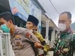 Duet Babinsa dan Bhabinkamtibmas Desa Sumberejo Capai Target Vaksinasi