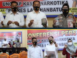 16 Bandar Sabu Labuhanbatu Diciduk, Polisi Amankan BB 72,76 Gram