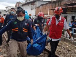 Pegawai Honorer Kejari Kota Malang Tewas Disambar Kereta Api