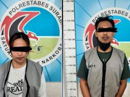 Polrestabes Surabaya Ringkus Pengedar Narkoba di Simo Pomahan