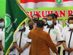 Ketua dan Pengurus AWS Dikukuhkan, Suyono: Kita Gagas Bengkel Jurnalis