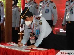 Rakernispas Kementerian Hukum dan Ham, Deklarasi Bersih dari Narkoba