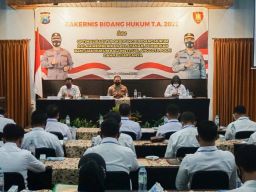 Polri Presisi, Polda Jatim laksanakan Rakernis bidang Hukum
