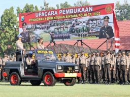 Kapolda Jatim Buka Dikutuk Bintara Polri Gelombang 1