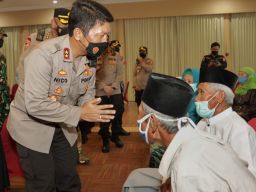 Genjot Vaksinasi di Jatim, Kapolda Jatim Cek Vaksinasi di Pasuruan