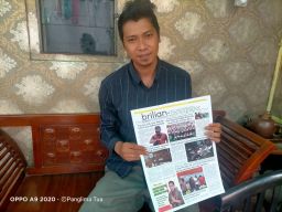 Edisi Perdana Brilian-Newspaper Tampil Dengan Ide Baru di Dunia Jurnalis