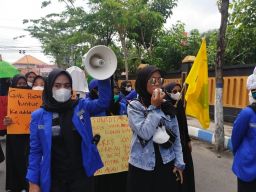 Mendapat Intimidasi, Kopri PMII Sampang Tetap Demo Kasus Asusila