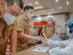 BNN Lakukan Tes Urine Mendadak di Lingkungan Pemerintah Kota Medan