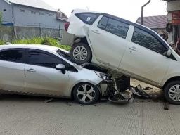 Ada Tabrakan Beruntun di Loa Bakung Samarinda, Hati-hati di Jalan