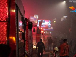 Tim Labfor Polda Jatim, Olah TKP Kebakaran Tunjungan Plaza 5 Surabaya