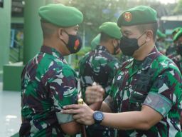 Pelantikan Kenaikan Pangkat, Dandim Gresik: Tantangan dalam Tugas Makin kompleks