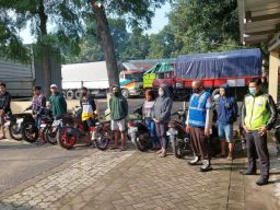 Balap Liar, Polisi Jombang Amankan 10 Pembalap Liar