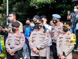 Aksi Demo Mahasiswa Cipayung dan Surabaya Berjalan Aman