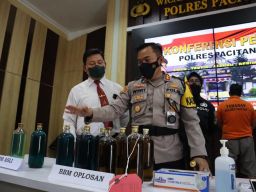 Oplos BBM, ST Diciduk Polres Pacitan