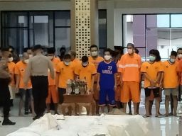 Hasil Ungkap Januari Hingga Maret, Polda Jatim Gelar Pemusnahan Barang Bukti