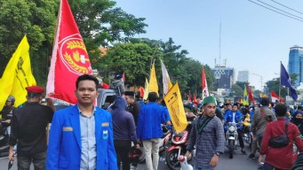 Cipayung Plus Kota Surabaya Demo Tolak Kenaikan BBM dan Minta Usut Mafia Migor
