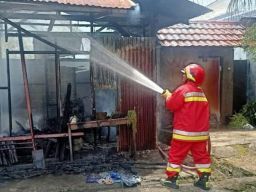 Sebuah Gudang di Aceh Besar Hangus Terbakar, Beruntung Tak Ada Korban Jiwa