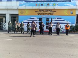 Koramil Pabean Cantian Serta Stakeholder Berikan Rasa Aman Dan Pelayanan Mudik Lebaran