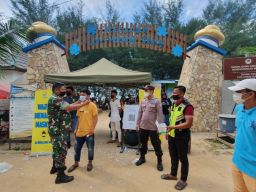 Hari Raya Idul Fitri, Pantai Lon Malang di Padati Pengunjung
