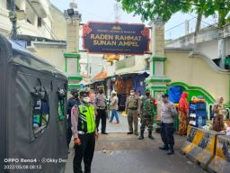 Ciptakan Situasi Kondusif di Wisata Religi Sunan Ampel