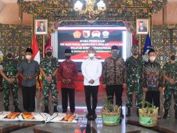 Kasrem 084 Bhaskara Jaya Hadiri Pembukaan TMMD ke-113 tahun 2022 Kodim 0829