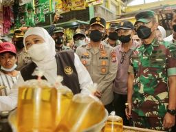 Terkait Distribusi Mogor, Forkopimda Jatim Cek Harga di Pasar Soponyono Rungkut