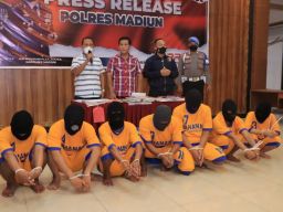 Bentuk Nyata Polres Madiun Pelihara Kamtibmas