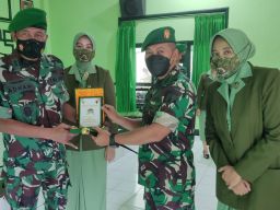 Dandim Surabaya Utara Pimpin Sertijab Kasdim