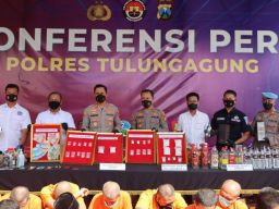 31 Kasus Narkotika Diungkap Polres Tulungagung Dalam Kurun Waktu Dua Bulan