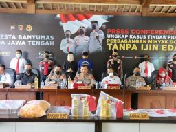 Terkait Migor, 14 Ton Barang Bukti Disita Polda Jateng