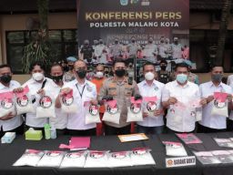 Bisnis Barang Haram, Polresta Malang Kota Amankan 21 Kg Sabu