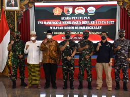 Danrem 084 Bhaskara Jaya, Resmi Tutup TMMD ke-113 Kodim 0829 Bangkalan