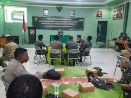 Kodim 0826 Pamekasan Gelar Komsos Dengan Aparat Pemerintah