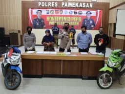 Tiga Pelaku Curanmor Diringkus Tim Opsnal Sakera Sakti Polres Pamekasan