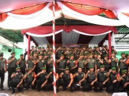 Kunker ke Kodim 0827 Sumenep, Danrem 084 Tinjau Pembangunan Makodim