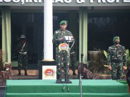 Upacara bendera tujuh belasan, Danrem 084 Bhaskara Jaya Bacakan Amanat KASAD