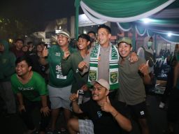 Anniversary Persebaya ke 95, Kapolrestabes Surabaya Gelar Nobar
