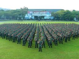 Danrem 084 Bhaskara Jaya Ikuti kegiatan Apel Komandan Satuan TNI AD TA 2022