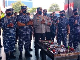 Brass Band Kodiklatal Meriahkan Ultah Korps Bhayangkara