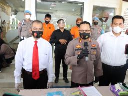 Ungkap Kasus Narkoba, Sabu 1 Kg Berhasil Disita Polresta Banyuwangi