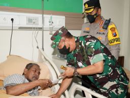 Wujud Peduli Danrem 084 Bhaskara Jaya di Hari Jadi Bhayangkara ke 76 tahun 2022