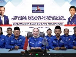 Lucy Kurniasari Pimpin DPC Partai Demokrat Surabaya Periode 2022 - 2027