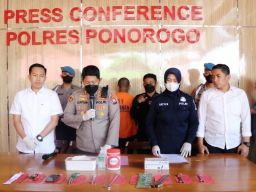 Pelaku Pencurian Spesialis Alat Pertanian di Ponorogo Ditangkap